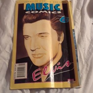 GIFT COLLECTIBLE Music Comic Elvis